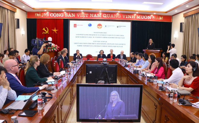Các nước Bắc Âu chia sẻ giải pháp xanh cho kinh tế tuần hoàn ảnh 1