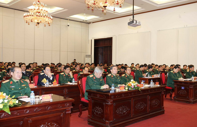 Quân ủy Trung ương gặp mặt đại biểu Quân đội dự Đại hội Đảng XII ảnh 1