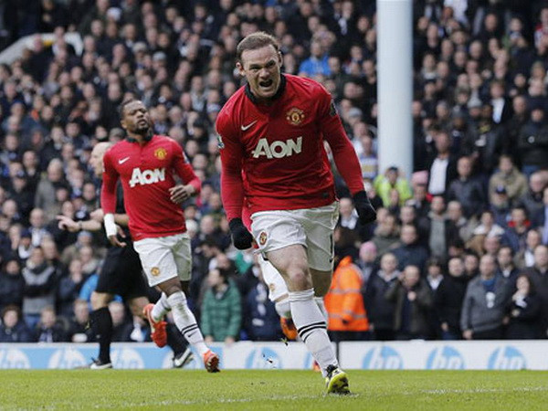 Rooney lập cú đúp giúp M.U cầm hòa nghẹt thở Tottenham ảnh 1