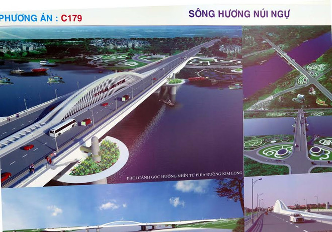 Trưng bày 20 phương án cầu vượt sông Hương lấy ý kiến người dân ảnh 2