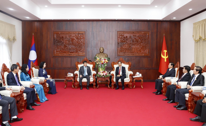 Lào đánh giá cao kết quả hợp tác các cơ quan Quốc hội Việt Nam-Lào ảnh 2