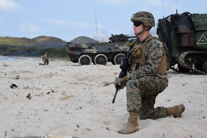 Mỹ, Thái Lan và Hàn Quốc tiến hành tập trận đổ bộ Hổ mang vàng ảnh 1