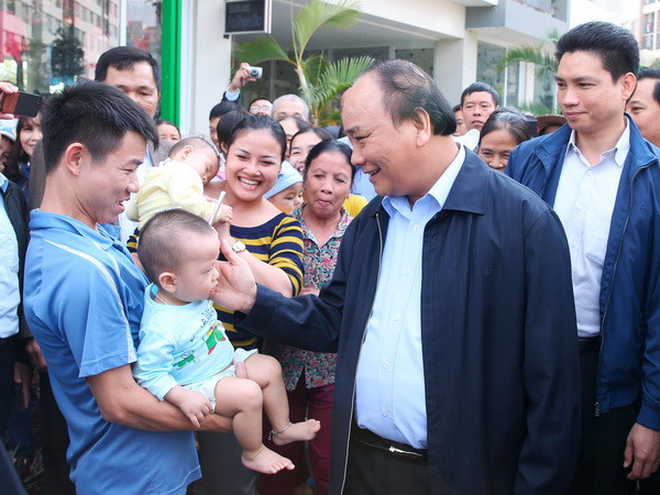 Thủ tướng lần đầu trực tiếp thị sát, đánh giá một dự án nhà ở xã hội ảnh 1