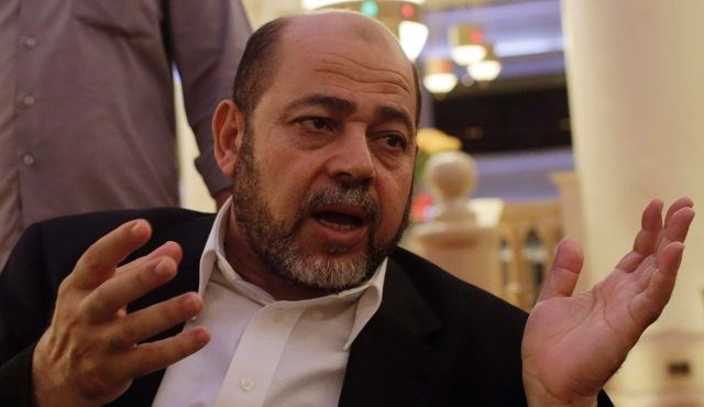 Phó Thủ lĩnh Hamas Moussa Abu Marzouk. (Nguồn: Reuters) Israel và Palestine sẽ nối lại đàm phán vào cuối tháng 10 ảnh 1