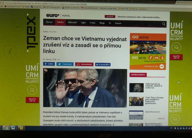 Nghị viện châu Âu đưa ra kết luận truyền thông Séc "vô tội“ ảnh 1