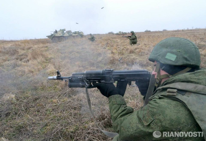 Tổng thống Putin trực tiếp thị sát quân đội Nga tập trận ảnh 3