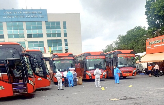 Đồng Nai phối hợp đưa người dân Lâm Đồng về quê tránh dịch COVID-19 ảnh 1