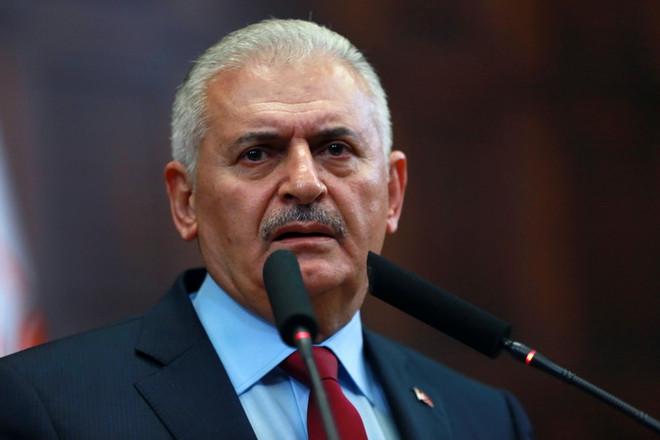Thủ tướng Thổ Nhĩ Kỳ Binali Yildirim. (Nguồn: AFP/TTXVN) Chính phủ Thổ Nhĩ Kỳ lập ủy ban điều phối tình trạng khẩn cấp ảnh 1