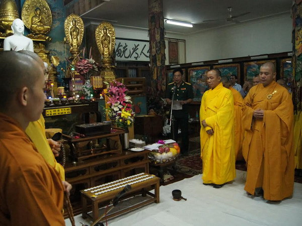 Lễ cầu siêu ở Ấn Độ tưởng niệm các liệt sĩ hy sinh vì biển đảo ảnh 1