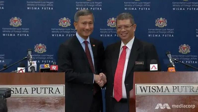 Singapore-Malaysia nhất trí quay lại ranh giới ban đầu về hải cảng ảnh 1