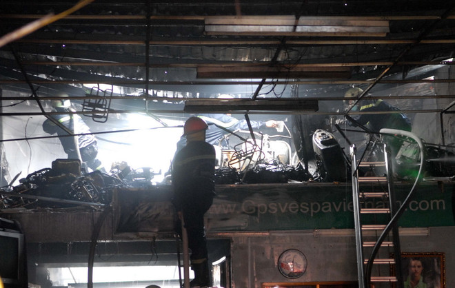 Xác định nguyên nhân cháy tại Công ty Viglacera Thăng Long ảnh 1