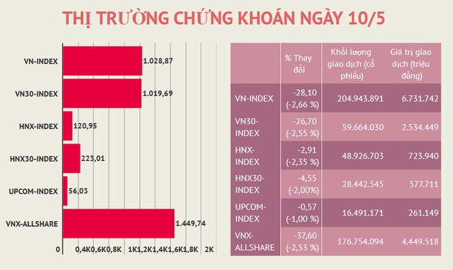 Nhà đầu tư tháo chạy, VN-Index lao dốc và bốc hơi hơn 28 điểm ảnh 2
