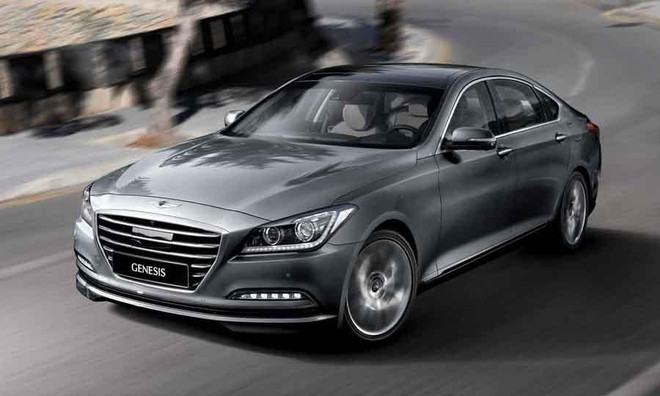 Hãng Hyundai công bố giá bán mẫu Genesis sedan đời 2015 mới ảnh 1