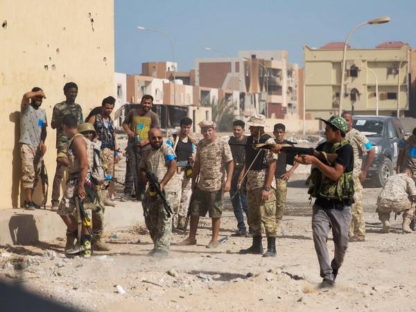 Lực lượng ủng hộ chính phủ giải phóng thành phố Sirte khỏi IS ảnh 1
