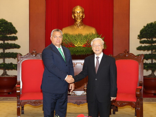 Tổng bí thư: Bước phát triển mới trong quan hệ Việt Nam-Hungary ảnh 1