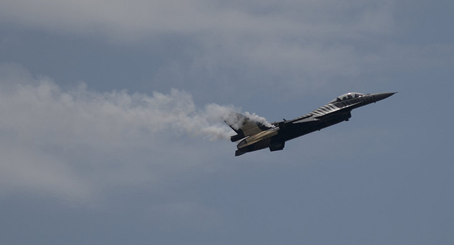 Máy bay tiêm kích F-16 Thổ Nhĩ Kỳ rơi khi đang bay huấn luyện ảnh 1