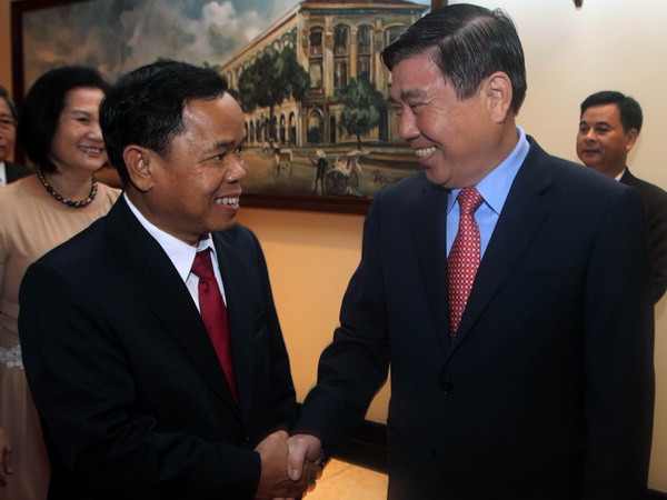 Tăng cường hợp tác giữa Thành phố Hồ Chí Minh và Lào ảnh 1