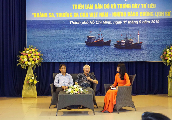 Triển lãm bản đồ và trưng bày tư liệu về Hoàng Sa, Trường Sa ảnh 2