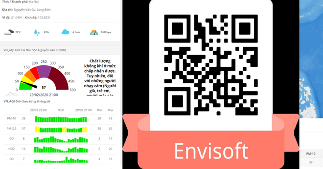 Công bố chất lượng môi trường không khí trên nền tảng thiết bị di dộng ảnh 2