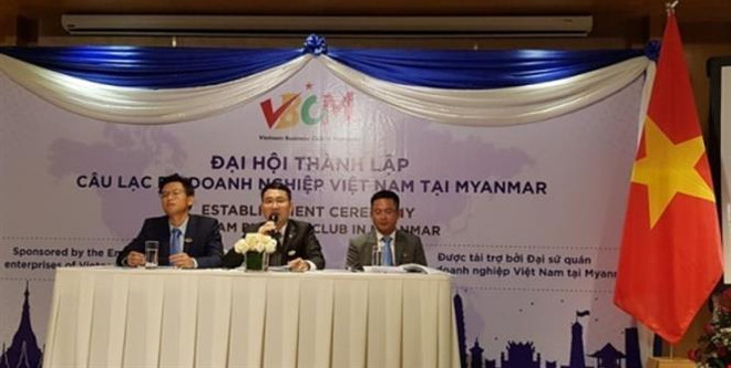 Thành lập Câu lạc bộ Doanh nghiệp Việt Nam tại Myanmar ảnh 1