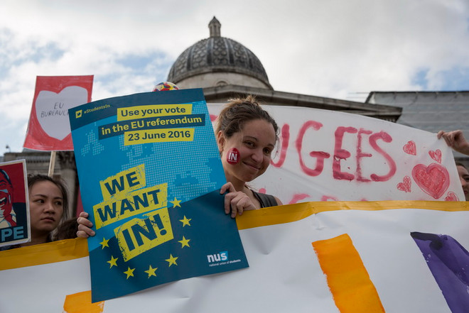 Anh kết thúc cuộc trưng cầu ý dân về Brexit, nín thở chờ kết quả ảnh 1