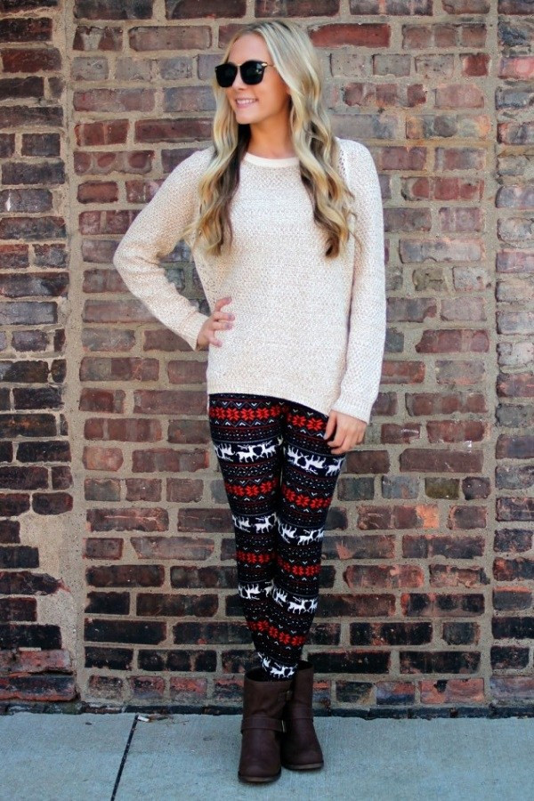 Quần leggings - món đồ ưa chuộng của phái đẹp trong mùa Đông ảnh 4