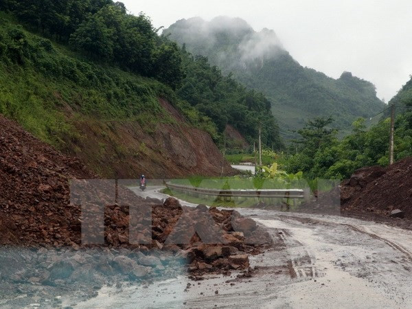 Vùng núi phía Bắc vẫn nhiều nguy cơ xảy ra sụt lún đất ảnh 1