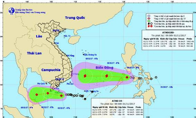 Áp thấp nhiệt đới vào Cà Mau đúng thời điểm bão Linda 20 năm trước ảnh 1