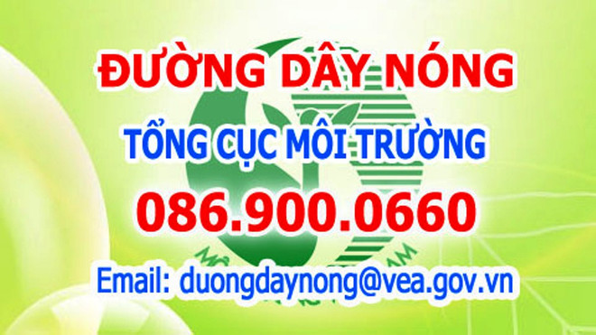Phát hiện ô nhiễm môi trường hãy gọi tới đường dây nóng 086.900.0660 ảnh 2