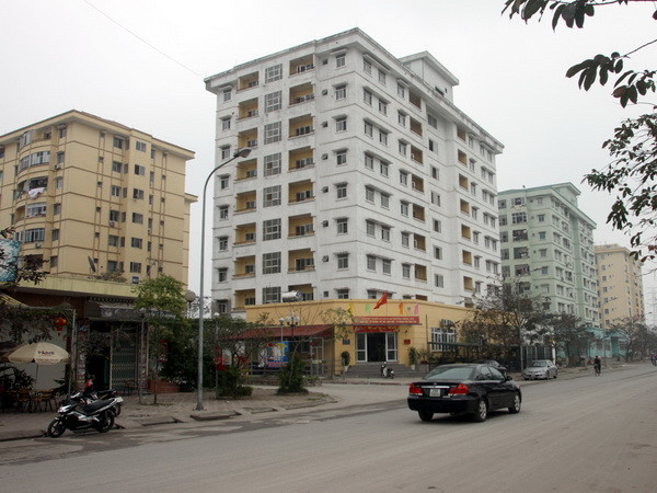 Khu tái định cư Đồng Tàu, quận Hoàng Mai. (Ảnh: Tuấn Anh/TTXVN) Kiểm tra việc xây, quản lý nhà tái định cư tại ba thành phố lớn ảnh 1