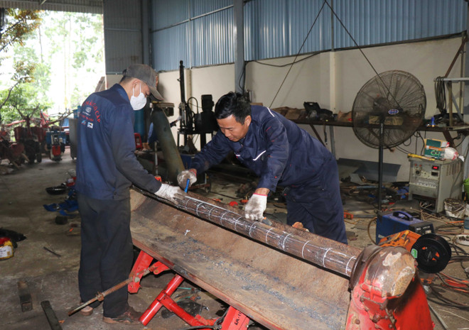Gặp gỡ người nông dân đam mê sáng chế máy móc nông nghiệp ở Bắc Ninh ảnh 3