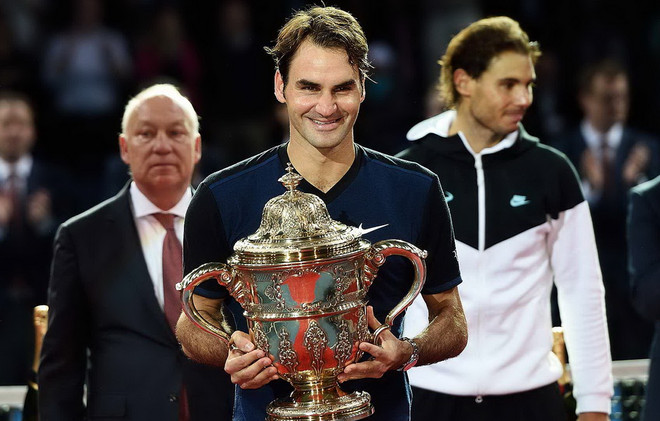 Hạ gục Rafael Nadal, Federer lần thứ 7 đăng quang Basel Open ảnh 1