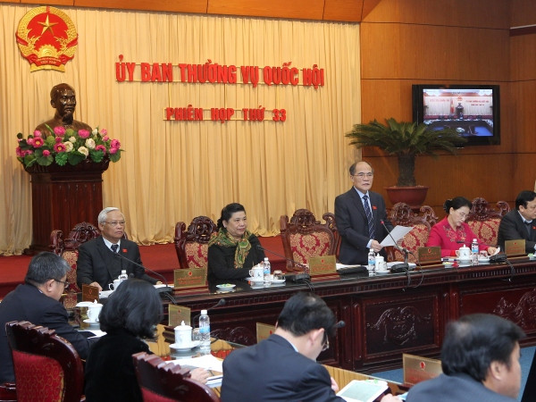 Ủy ban Thường vụ Quốc hội cho ý kiến về hai dự án Luật ảnh 1