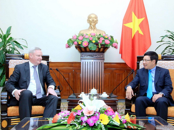 Thứ trưởng thứ nhất Bộ Ngoại giao Nga V.Titov làm việc tại Việt Nam ảnh 1