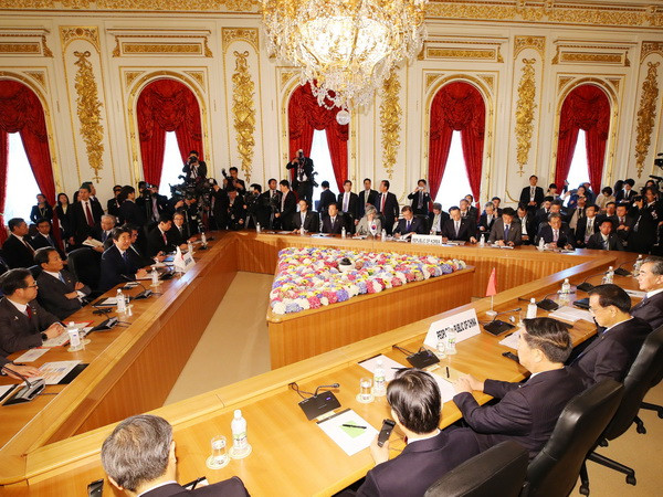 Nhật-Trung-Hàn cam kết cùng nỗ lực phi hạt nhân hóa Triều Tiên ảnh 1