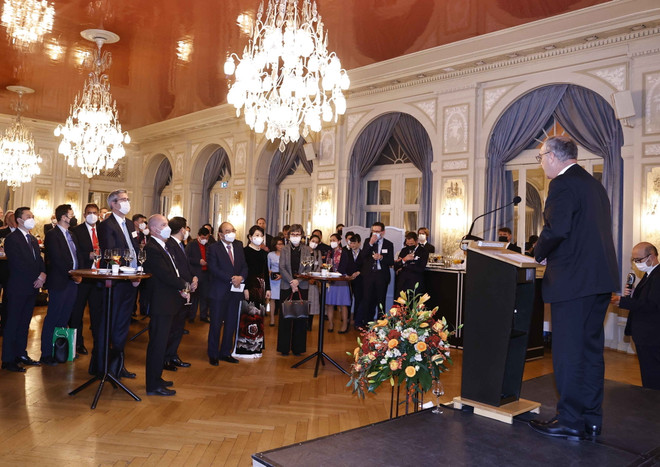 Chủ tịch nước dự cuộc gặp gỡ với doanh nghiệp Việt Nam-Thụy Sĩ ảnh 2