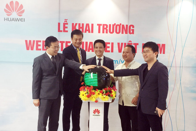 Huawei chính thức đưa website bằng tiếng Việt vào vận hành ảnh 1