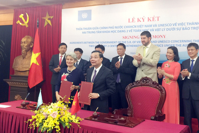 UNESCO chính thức bảo trợ hai trung tâm khoa học dạng 2 của Việt Nam ảnh 1