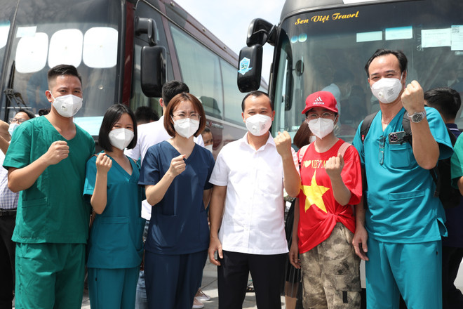 Bắc Giang tiếp tục cử y bác sỹ hỗ trợ các tỉnh phía Nam chống dịch ảnh 2