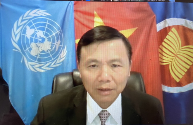 Phái đoàn Việt Nam tại LHQ kỷ niệm 2/9 theo hình thức trực tuyến ảnh 1
