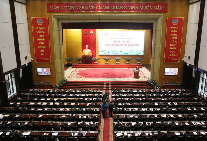 Tổng Bí thư, Chủ tịch nước dự Hội nghị tổng kết ngành Tòa án ảnh 2