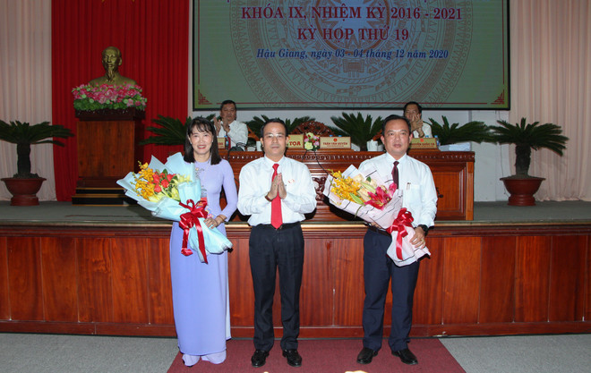 Hậu Giang bầu bổ sung hai Phó Chủ tịch Ủy ban Nhân dân tỉnh ảnh 1