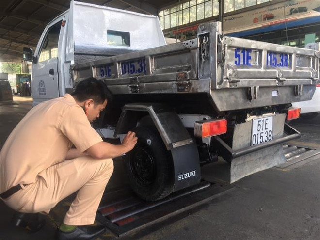 4.437 phương tiện được đăng kiểm trong 3 ngày tăng cường CSGT ảnh 1