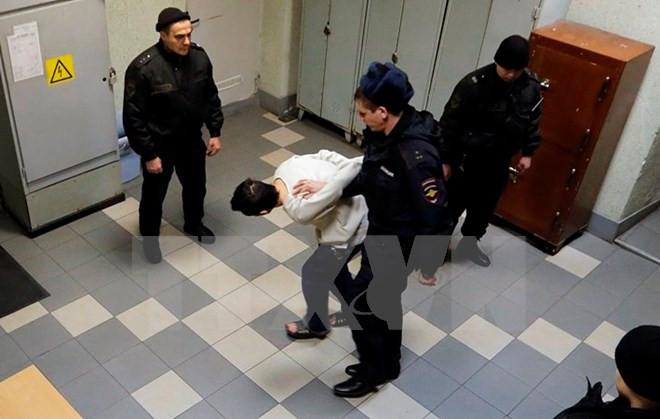 Nga bắt thêm nghi can đánh bom ga tàu điện ngầm ở St.Petersburg ảnh 1