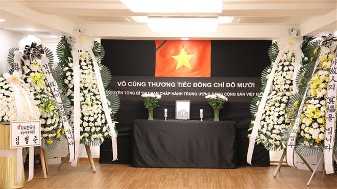 Lễ viếng nguyên Tổng Bí thư Đỗ Mười tại Thái Lan và Hàn Quốc ảnh 3