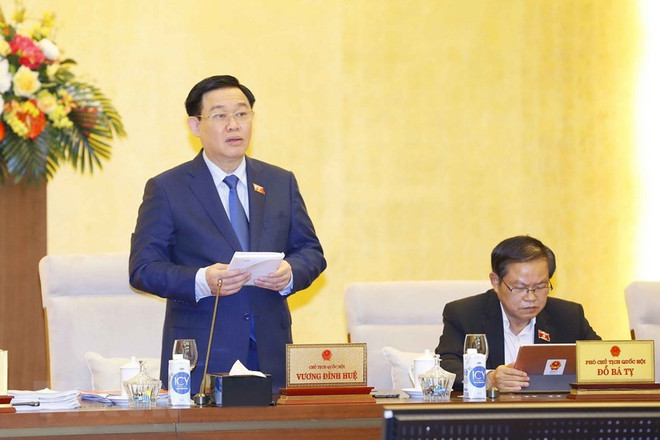 Khai mạc Phiên họp thứ 55 của Ủy ban Thường vụ Quốc hội ảnh 1