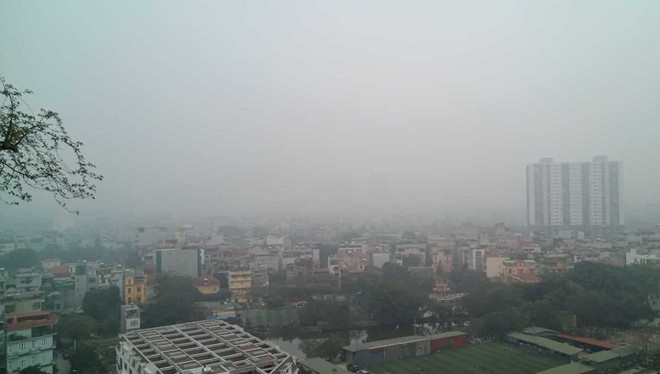 Chất lượng không khí ngày cuối tuần “rất xấu” bao trùm Thủ đô Hà Nội ảnh 1