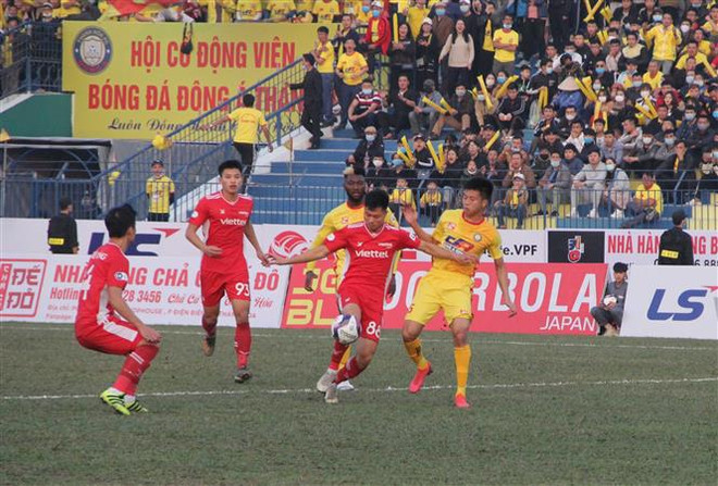 (Ảnh minh họa: Trịnh Duy Hưng/TTXVN) VPF ấn định ngày trở lại của V-League và giải hạng Nhất quốc gia ảnh 1