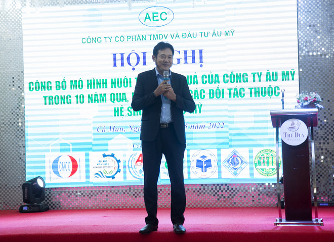 Cà Mau: Công bố mô hình nuôi tôm hiệu quả bền vững của Âu Mỹ AEC ảnh 3