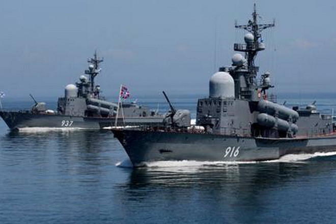 Nga: Hạm đội Thái Bình Dương tổ chức diễn tập chống khủng bố ảnh 1